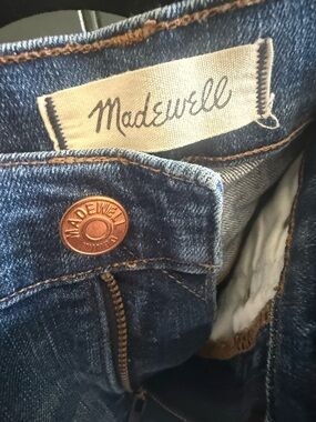 Madewell Dark Blue Denim Jeans